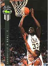1992 Shaquille O'neil Classic 4 Four Sport Rookie